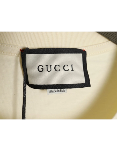 Reps Gucci 23SS simple LOGO short-sleeved T-shirt,All order with free shipping Reps Gucci