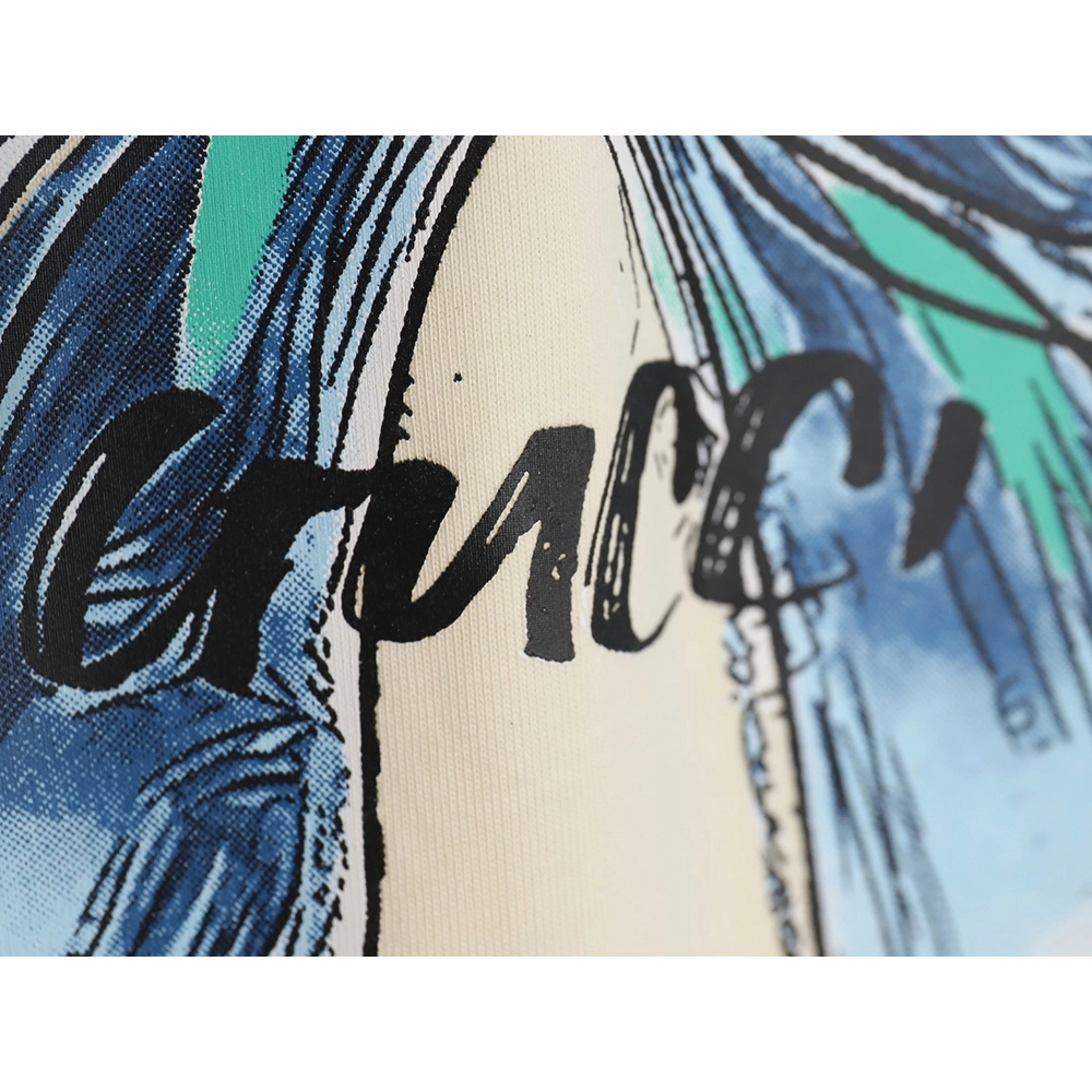 Reps Gucci 24 Year of the Dragon series bow short-sleeved T-shirt,All order with free shipping Reps Gucci