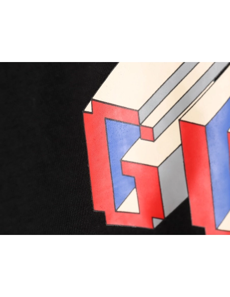 Reps Gucci 3D 1921 letter short-sleeved T-shirt,All order with free shipping Reps Gucci