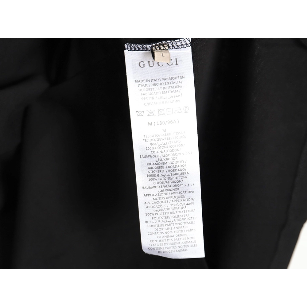 Reps Gucci 3D 1921 letter short-sleeved T-shirt,All order with free shipping Reps Gucci