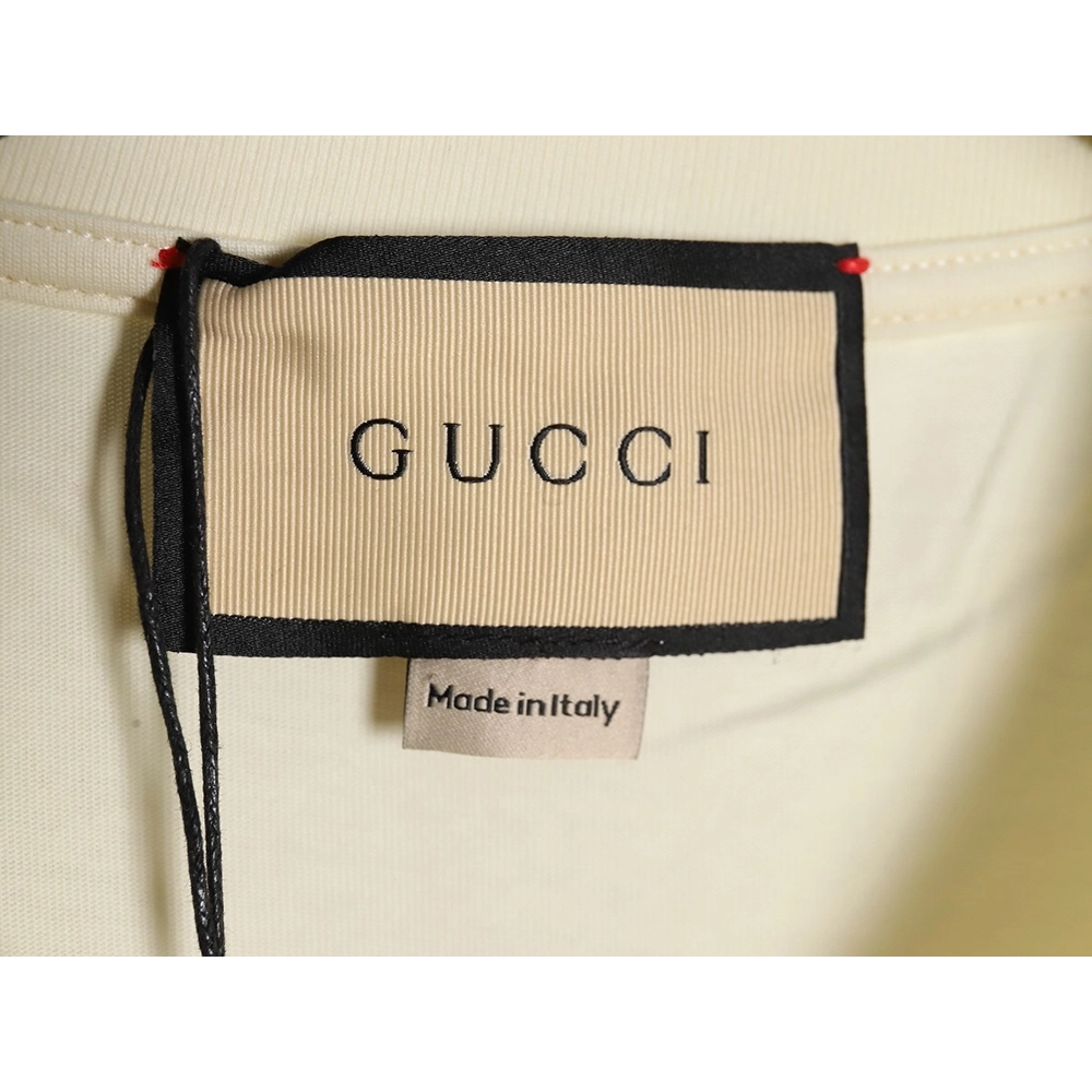 Reps Gucci 3D 1921 letter short-sleeved T-shirt,All order with free shipping Reps Gucci