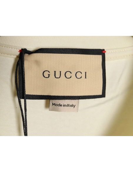 Reps Gucci 3D 1921 letter short-sleeved T-shirt,All order with free shipping Reps Gucci