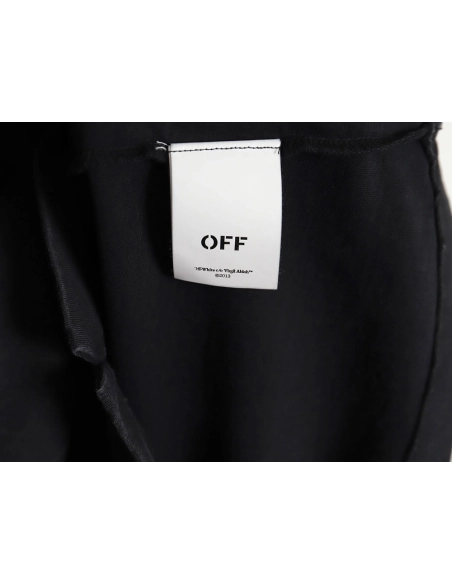 Off-White 24ss dragon pattern washed T-shirt,All order with free shipping Off White