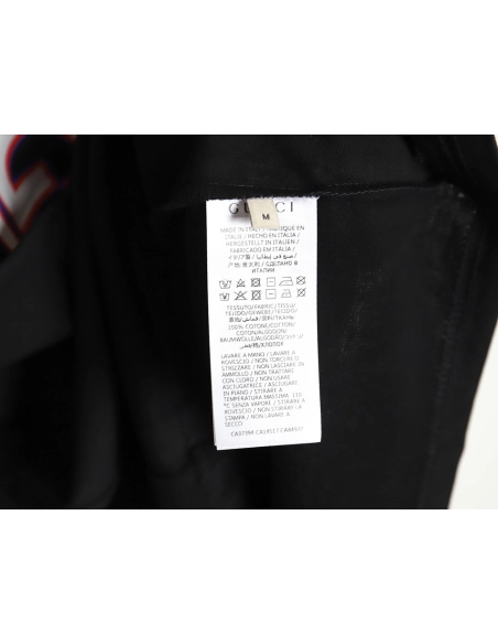 Reps Gucci dragon print contrast print t-shirt TSK1,All order with free shipping Reps Gucci