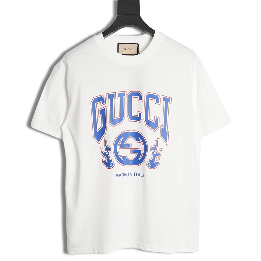 Reps Gucci dragon print contrast print t-shirt,All order with free shipping Reps Gucci