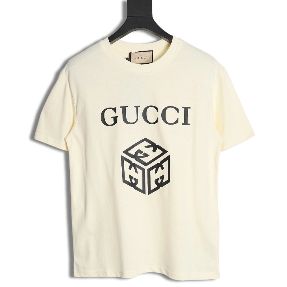 Reps Gucci 24ss three-dimensional block print T-shirt,All order with free shipping Reps Gucci