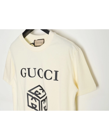 Reps Gucci 24ss three-dimensional block print T-shirt,All order with free shipping Reps Gucci