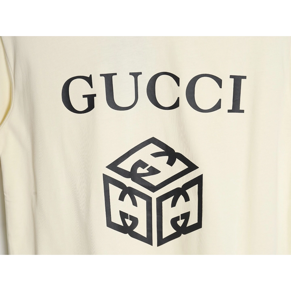Reps Gucci 24ss three-dimensional block print T-shirt,All order with free shipping Reps Gucci