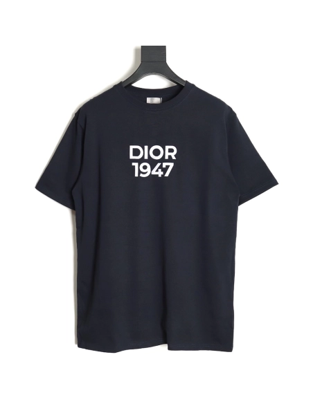 Dior 24SS 1947 embroidered T-shirt,All order with free shipping Dior