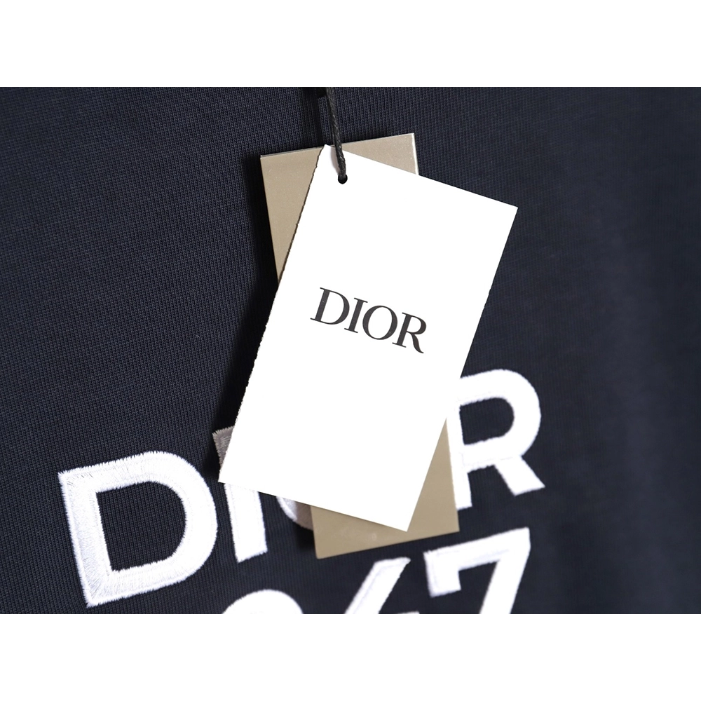Dior 24SS 1947 embroidered T-shirt,All order with free shipping Dior