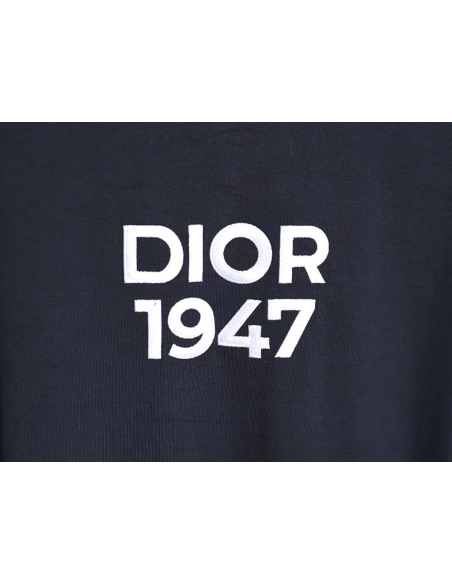 Dior 24SS 1947 embroidered T-shirt,All order with free shipping Dior