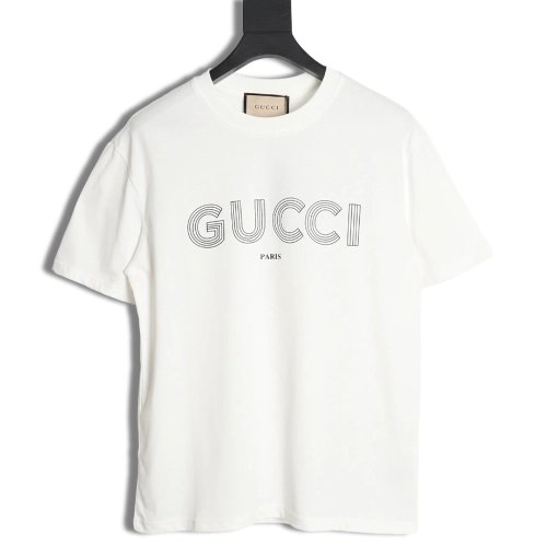 Reps Gucci printed simple T-shirt,All order with free shipping Reps Gucci