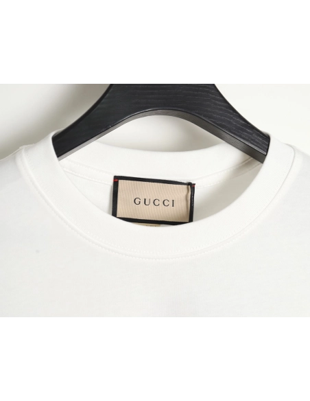 Reps Gucci printed simple T-shirt,All order with free shipping Reps Gucci