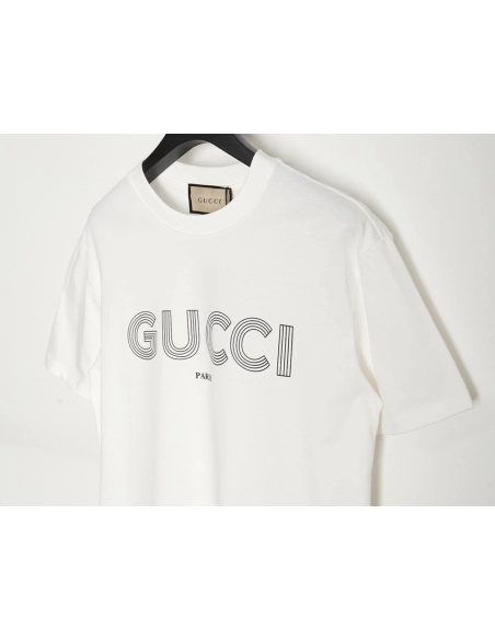 Reps Gucci printed simple T-shirt,All order with free shipping Reps Gucci