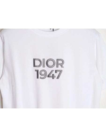 Dior 24SS 1947 embroidered T-shirt,All order with free shipping Dior
