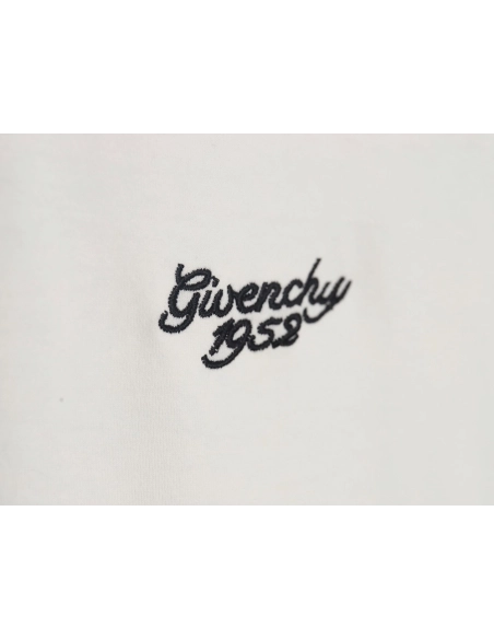 Givenchy 24SS 1952 embroidered T-shirt,All order with free shipping Givenchy