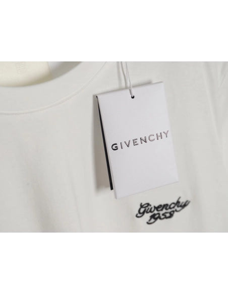 Givenchy 24SS 1952 embroidered T-shirt,All order with free shipping Givenchy