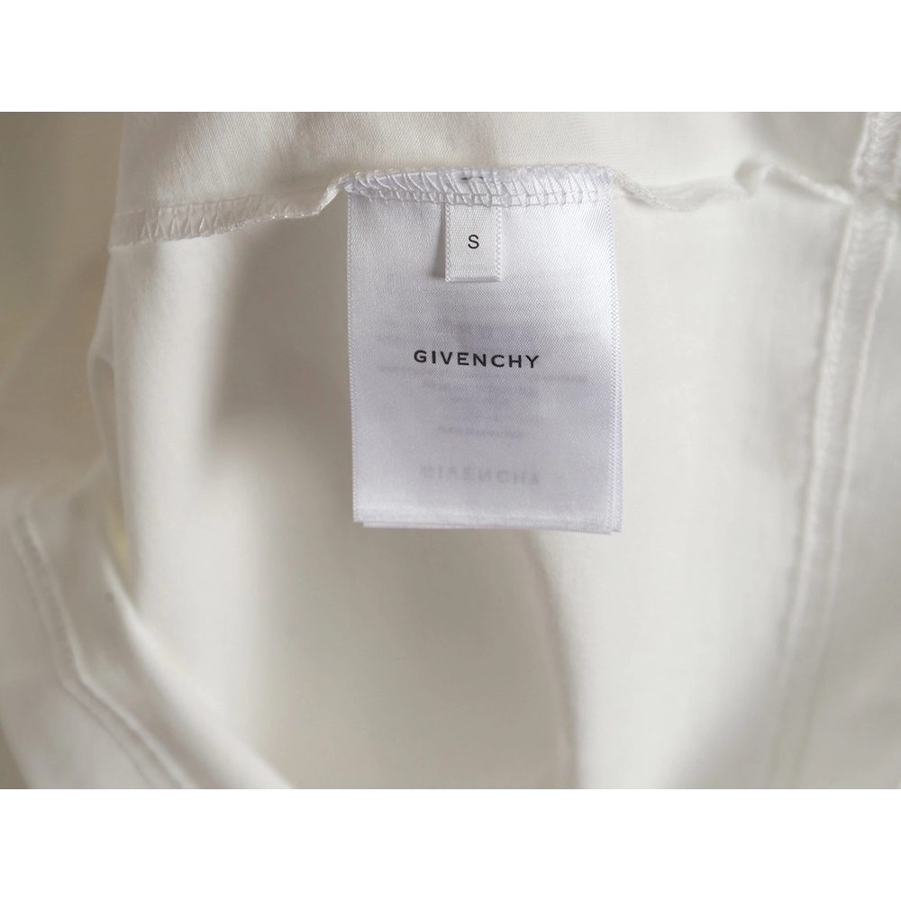 Givenchy 24SS 1952 embroidered T-shirt,All order with free shipping Givenchy