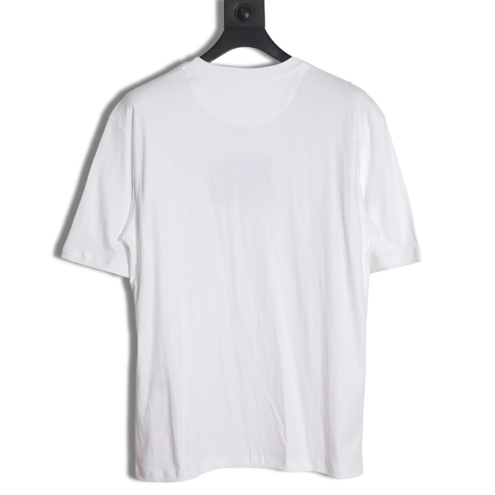 Prada 24SS triangle logo short-sleeved T-shirt,All order with free shipping Prada