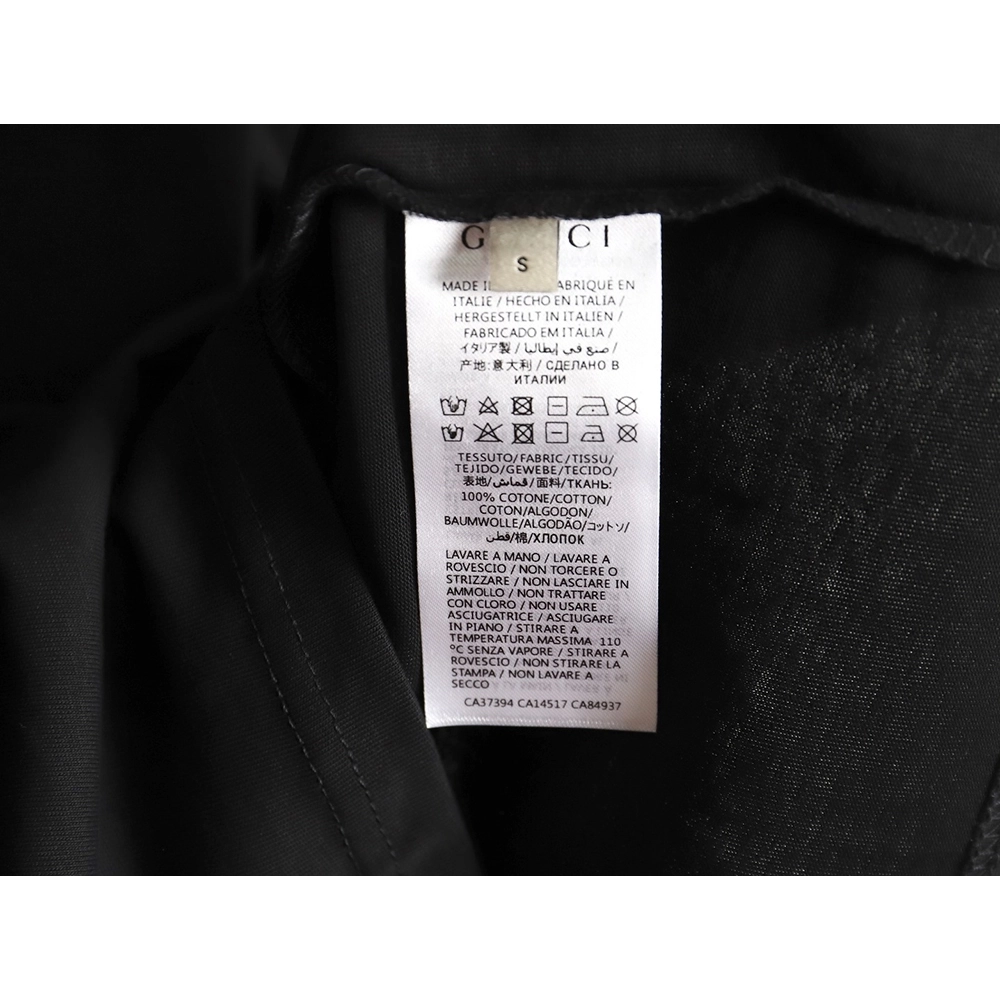 Reps Gucci early spring new rivet logo round neck t-shirt TSK1,All order with free shipping Reps Gucci