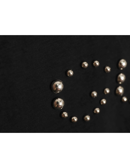 Reps Gucci early spring new rivet logo round neck t-shirt TSK1,All order with free shipping Reps Gucci