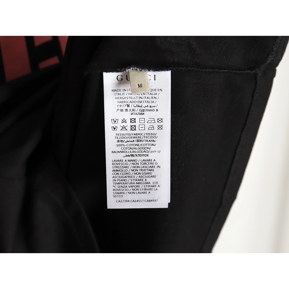 Reps Gucci classic rainbow logo wide T-shirt TSK1,All order with free shipping Reps Gucci