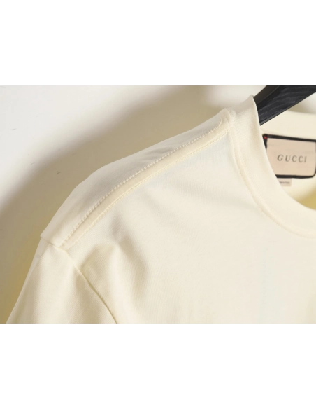 Reps Gucci classic rainbow logo wide T-shirt,All order with free shipping Reps Gucci