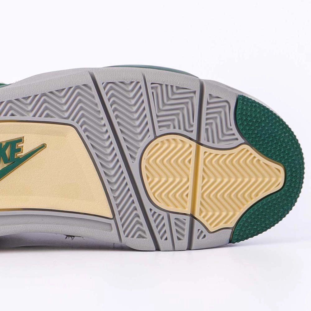 Custom Air Jordan 4 Sail Green DC7770 106,AIR JORDAN 4,Air Jordan