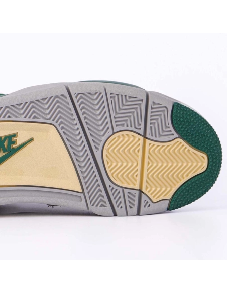 Custom Air Jordan 4 Sail Green DC7770 106,AIR JORDAN 4,Air Jordan