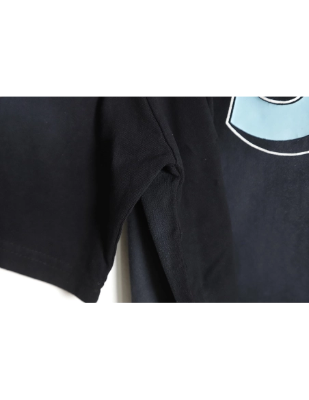 Saint Micheal 23SS sea letter washed short-sleeved T-shirt,All order with free shipping Saint Michael