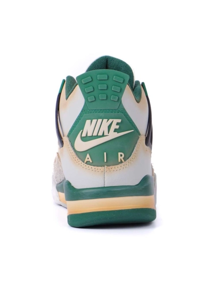 Custom Air Jordan 4 Sail Green DC7770 106,AIR JORDAN 4,Air Jordan