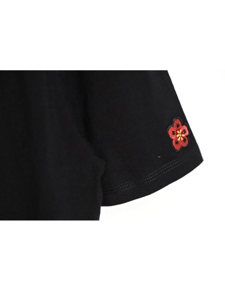 KENZO x NIGO joint block letter print embroidery short-sleeved T-shirt TSK1,All order with free shipping Kenzo