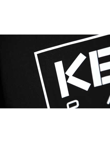 KENZO x NIGO joint block letter print embroidery short-sleeved T-shirt TSK1,All order with free shipping Kenzo