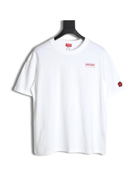 KENZO x NIGO joint block letter print embroidery short-sleeved T-shirt,All order with free shipping Kenzo