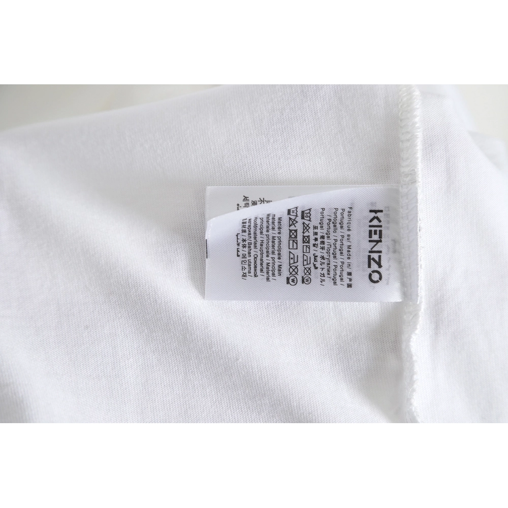 KENZO x NIGO joint block letter print embroidery short-sleeved T-shirt,All order with free shipping Kenzo