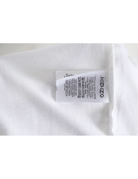 KENZO x NIGO joint block letter print embroidery short-sleeved T-shirt,All order with free shipping Kenzo