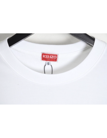KENZO x NIGO joint block letter print embroidery short-sleeved T-shirt,All order with free shipping Kenzo