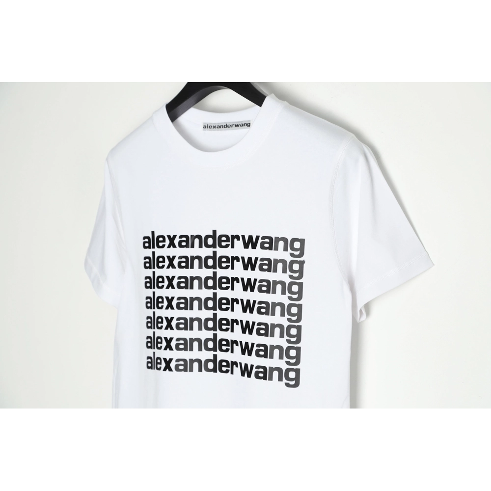 Discount Alexander Wang bullet screen letter print T-Shirt,All order with free shipping Discount Alexander Wang