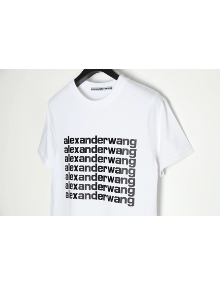 Discount Alexander Wang bullet screen letter print T-Shirt,All order with free shipping Discount Alexander Wang