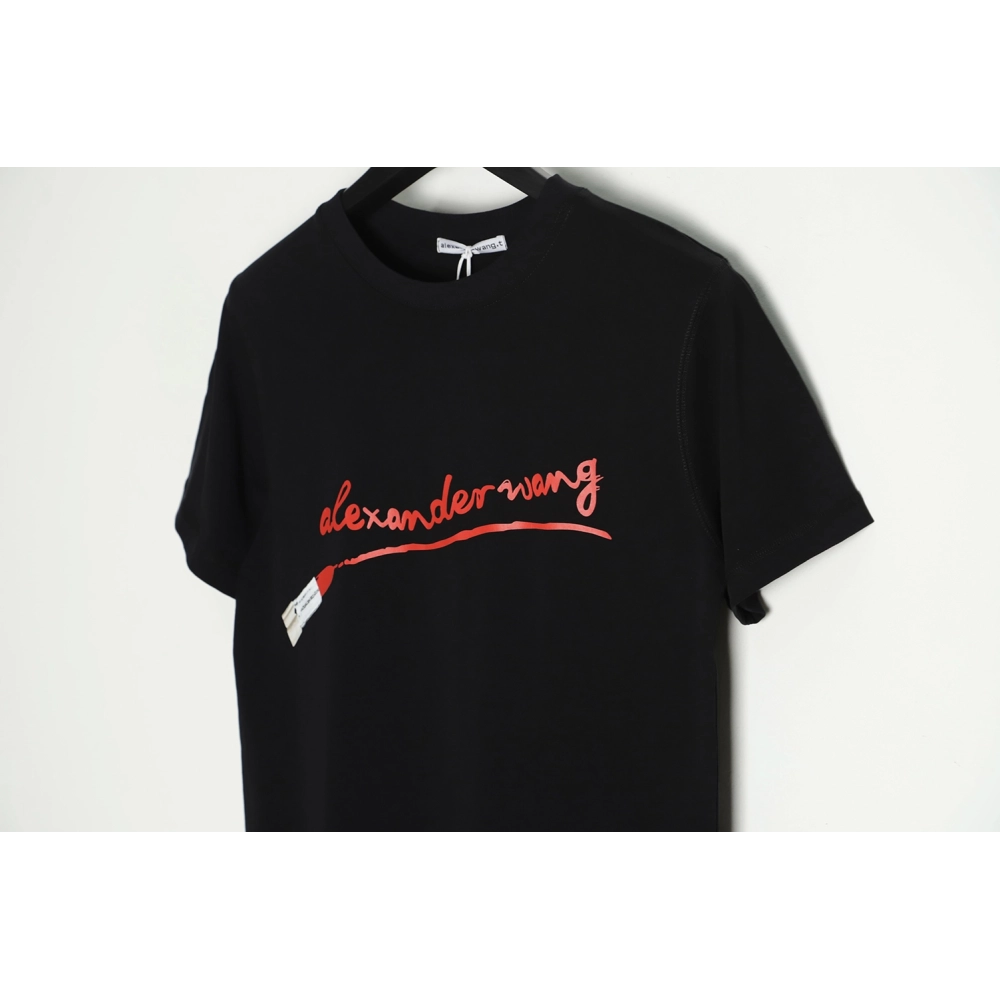 Discount Alexander Wang lipstick print T-Shirt TSK1,All order with free shipping Discount Alexander Wang