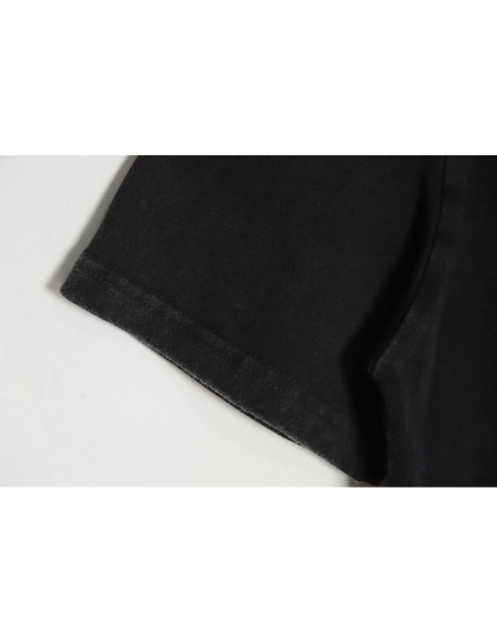 Discount Alexander Wang 23SS washed small letter print T-Shirt,All order with free shipping Discount Alexander Wang