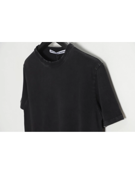 Discount Alexander Wang 23SS washed small letter print T-Shirt,All order with free shipping Discount Alexander Wang