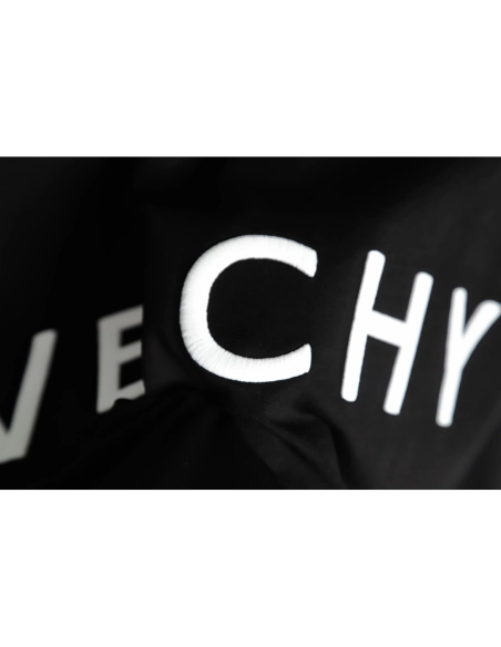 Givenchy 22SS four-square letter logo embroidery short-sleeved T-shirt,All order with free shipping Givenchy
