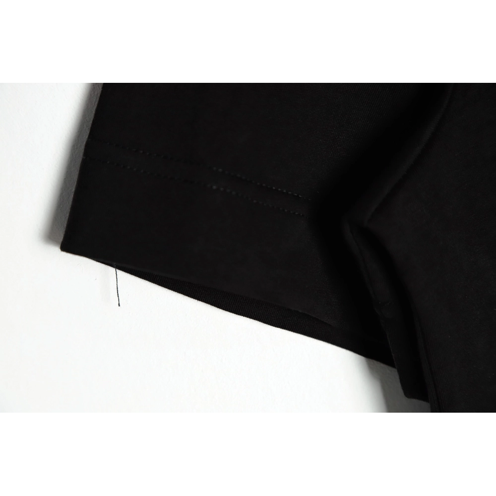 Givenchy 22SS four-square letter logo embroidery short-sleeved T-shirt,All order with free shipping Givenchy