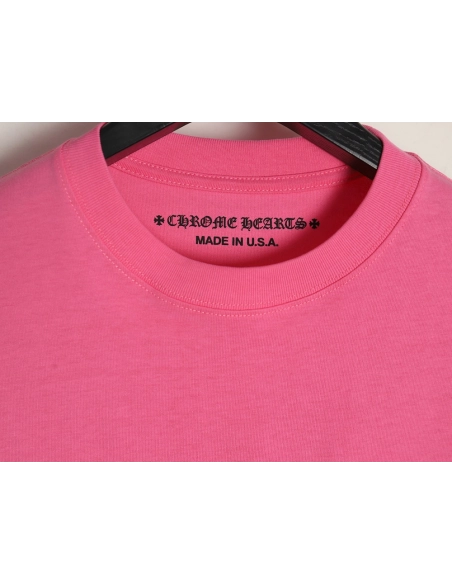 Chrome Hearts scroll banner dopamine color pocket T-shirt,All order with free shipping Chrome Hearts with free shipping
