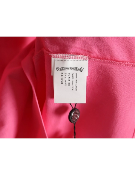 Chrome Hearts scroll banner dopamine color pocket T-shirt,All order with free shipping Chrome Hearts with free shipping