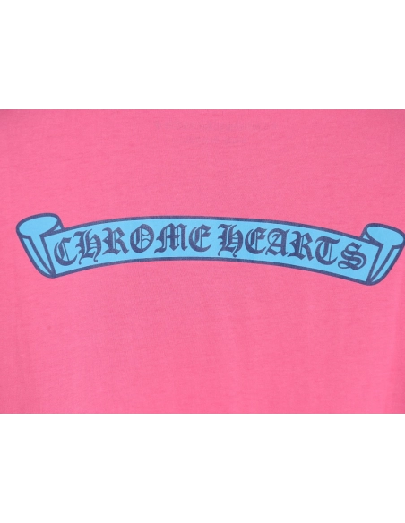 Chrome Hearts scroll banner dopamine color pocket T-shirt,All order with free shipping Chrome Hearts with free shipping