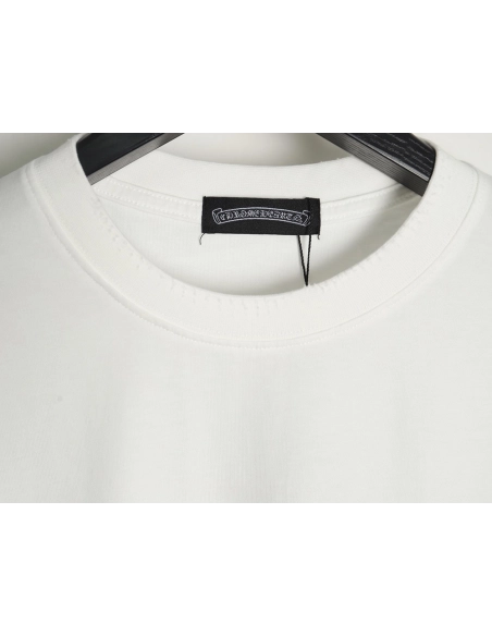 Chrome hearts Sanskrit cross short-sleeved T-shirt,All order with free shipping Chrome Hearts with free shipping