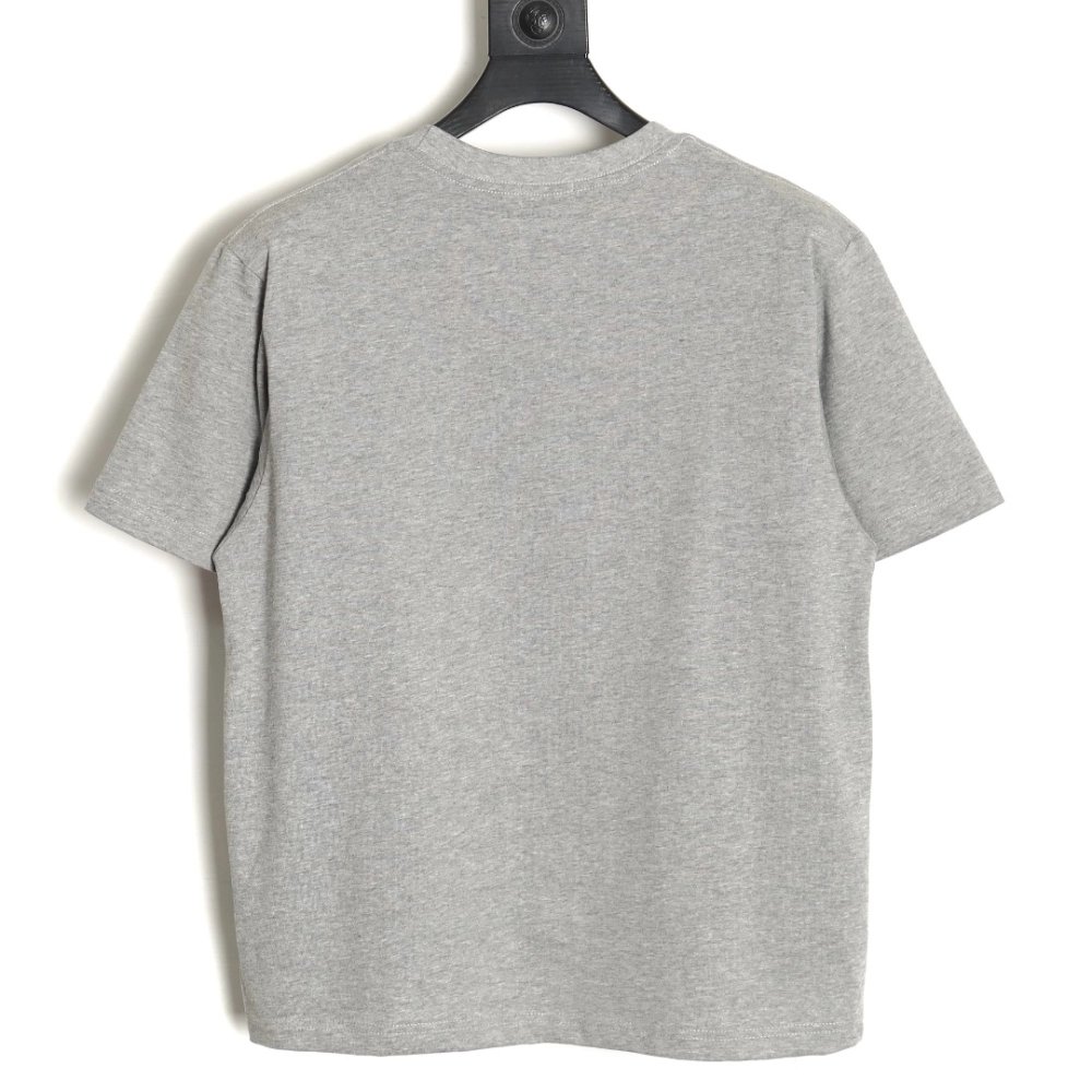 miu miu short-sleeved T-shirt with small logo patch TSK1,All order with free shipping Miu Miu