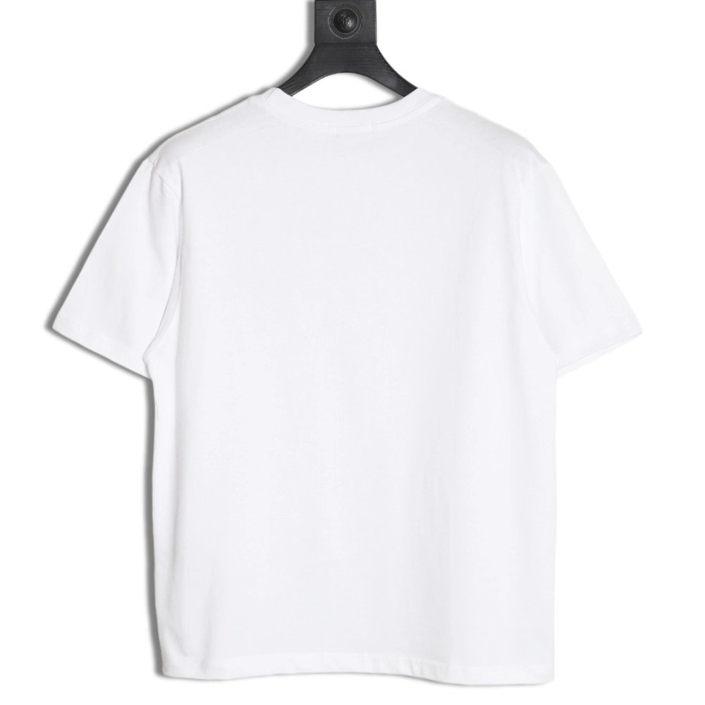 miu miu short-sleeved T-shirt with small logo patch,All order with free shipping Miu Miu